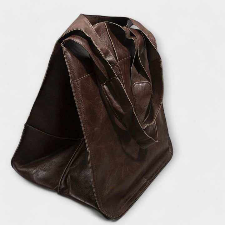 Urania | Oversized Weekender-Tasche aus Leder für Damen