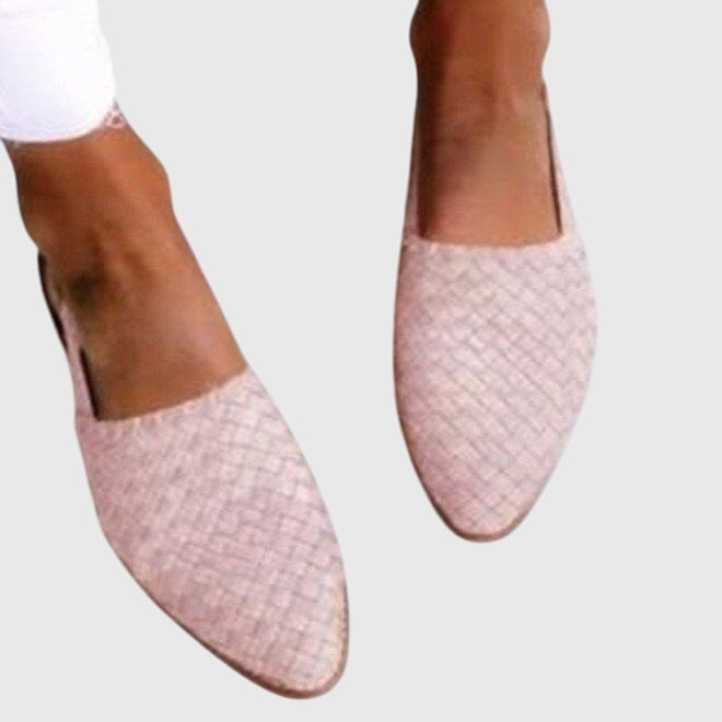 Leah | Geflochtene Loafer mit offener Spitze für Damen