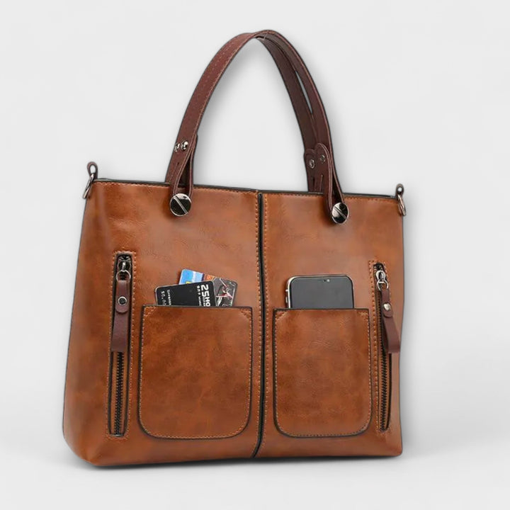 Kristel | Leder-Shopper für Damen