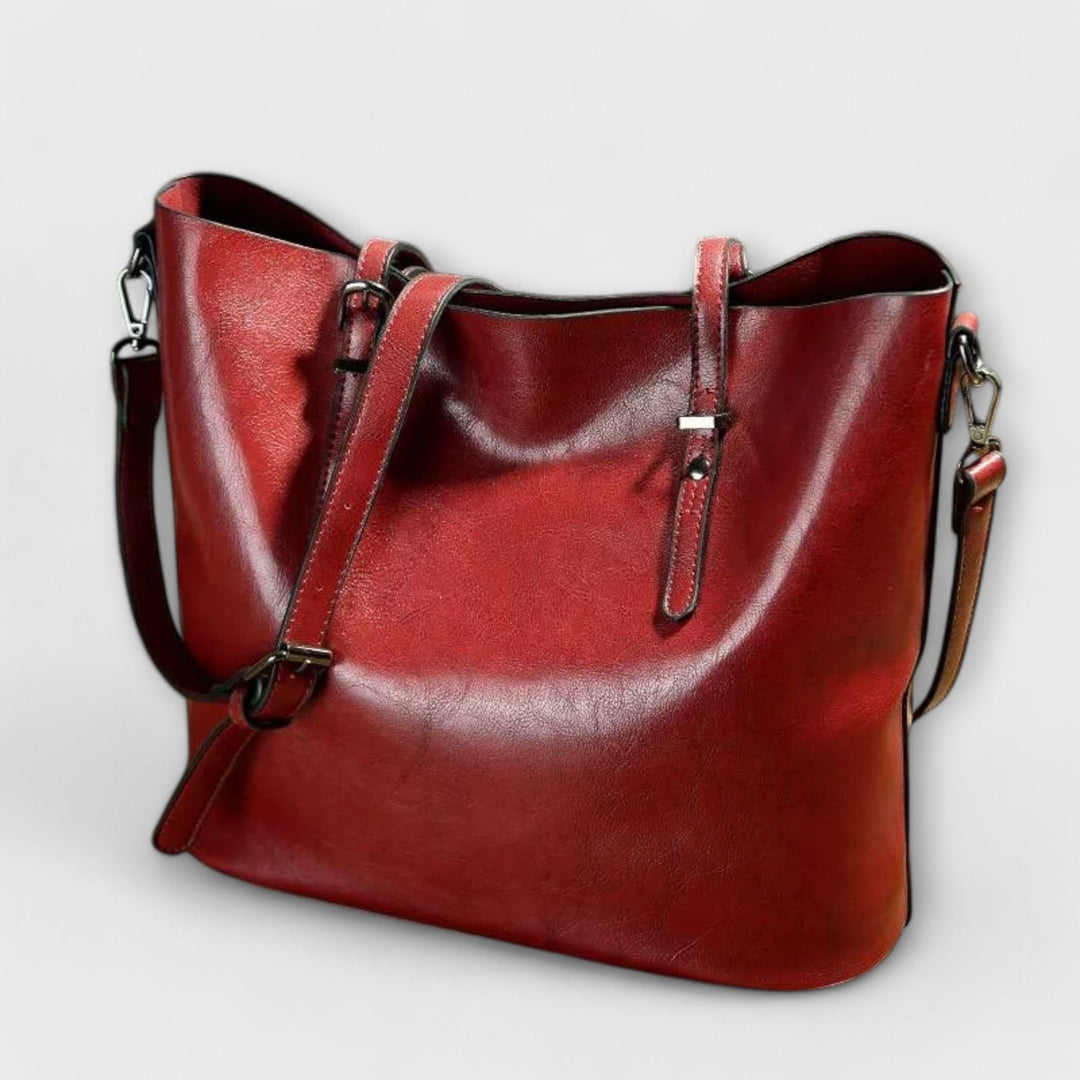 Tove | Vintage-Schultertasche aus Leder für Damen