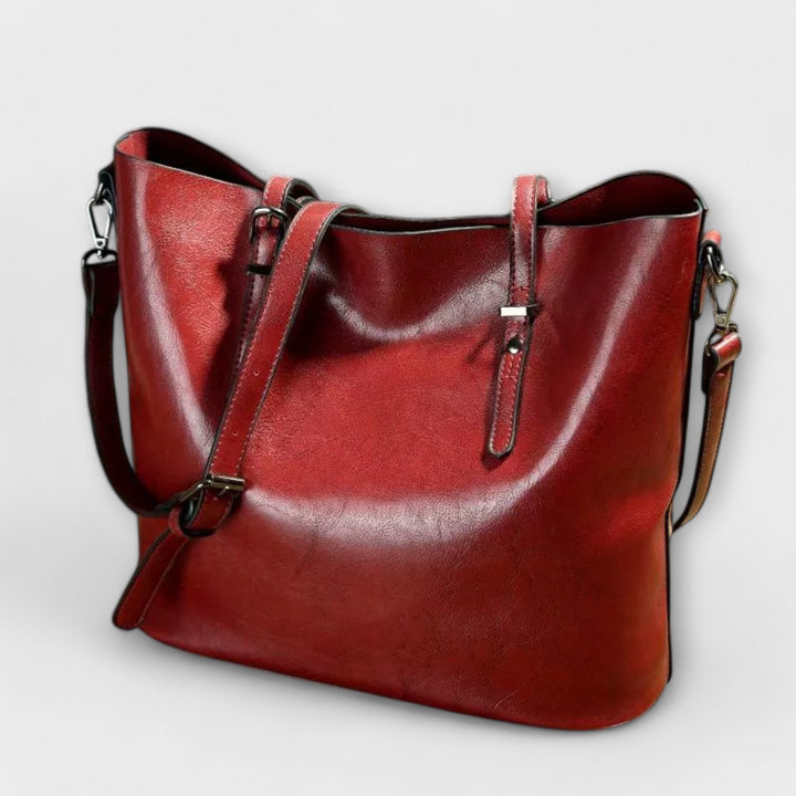 Tove | Vintage-Schultertasche aus Leder für Damen