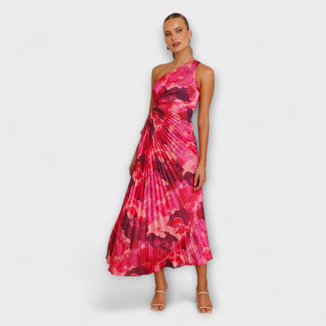 Sienna - Elegantes Cut-Out Maxikleid