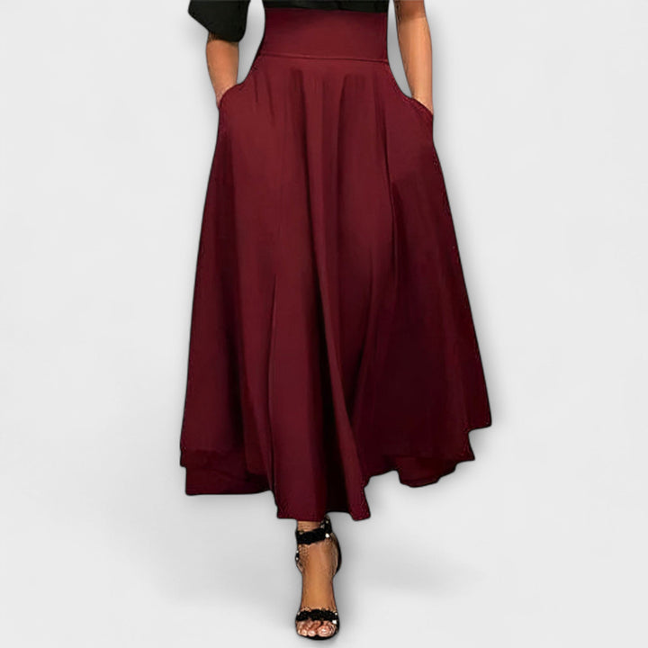 Luitgard - Eleganter Maxi-Rock im Chic-Stil