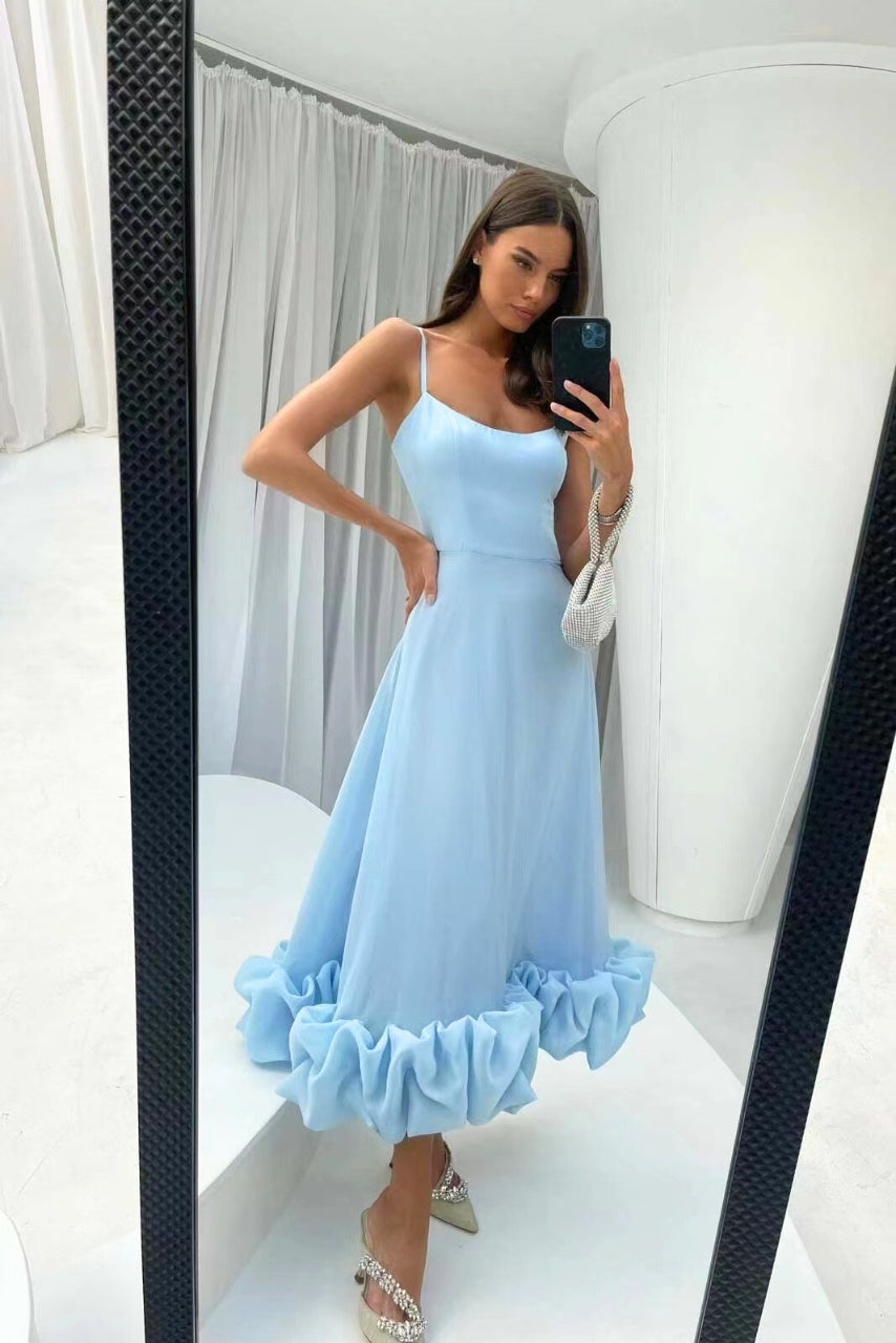 Dahlia | Ärmelloses Damen-Maxikleid mit tailliertem Oberteil für Hochzeitsgäste