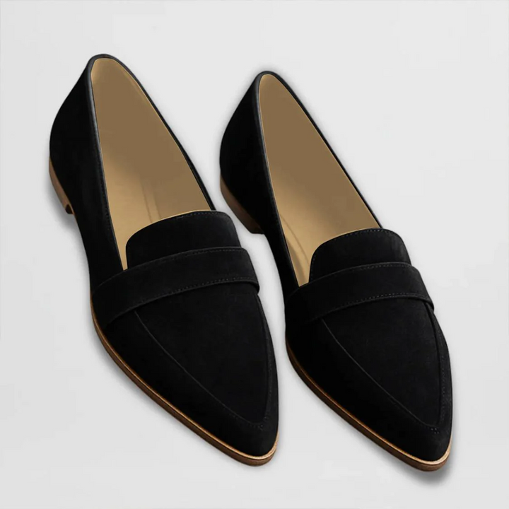Esmée | Spitze Loafer in neutralen Tönen zum Hineinschlüpfen für Damen