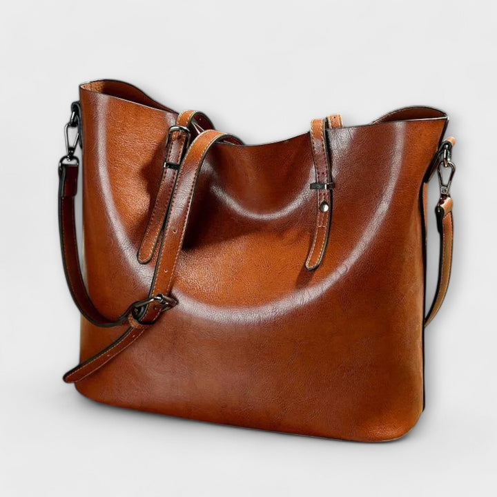 Tove | Vintage-Schultertasche aus Leder für Damen