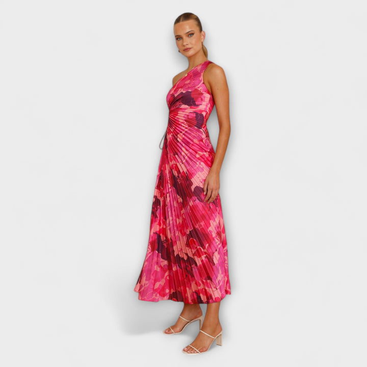 Sienna - Elegantes Cut-Out Maxikleid
