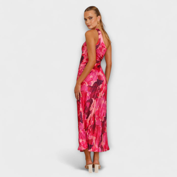 Sienna - Elegantes Cut-Out Maxikleid