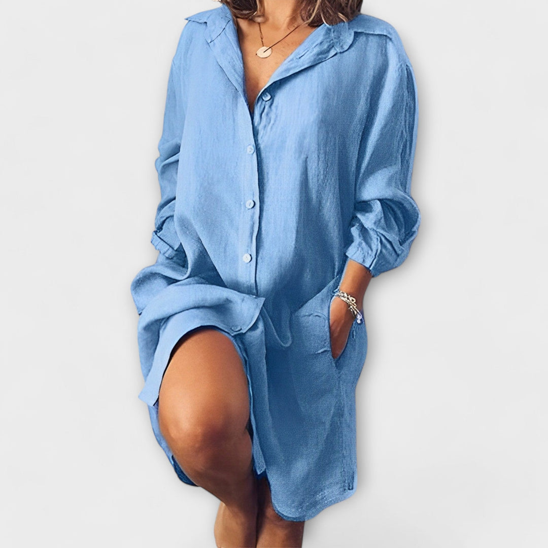 Silvia - Lässige bluse für den Alltag