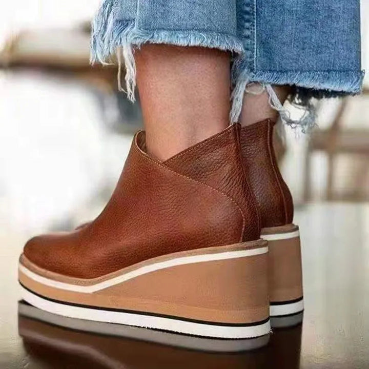Riva | Chelsea-Boots mit Plateausohle zum Hineinschlüpfen für Damen