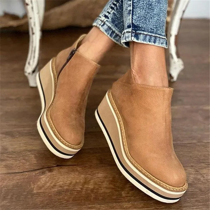 Riva | Chelsea-Boots mit Plateausohle zum Hineinschlüpfen für Damen