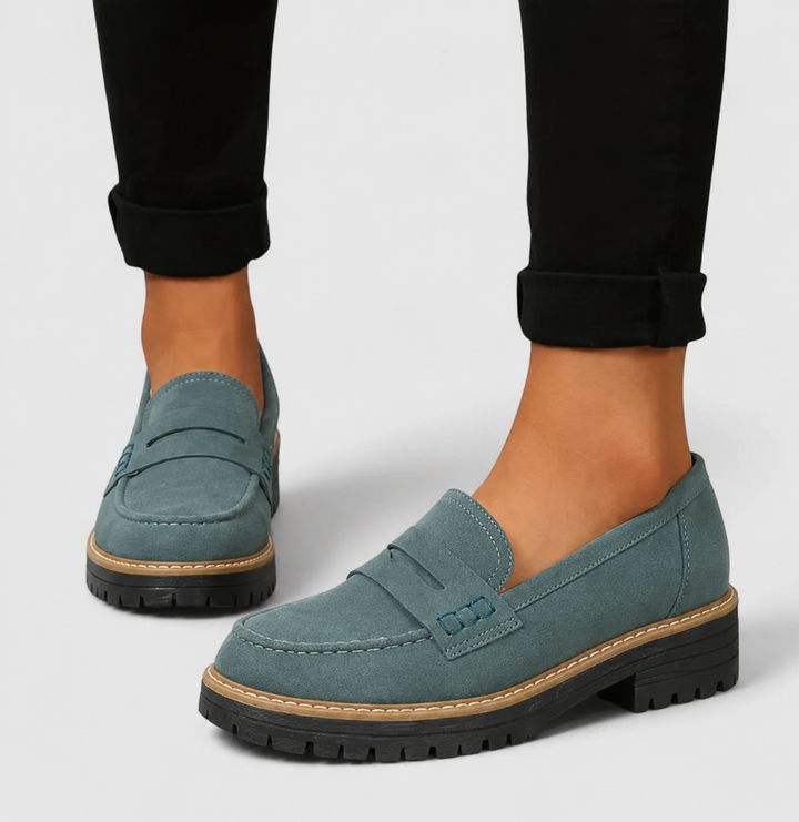 Geraldine | Penny-Loafer mit Profilsohle für Damen