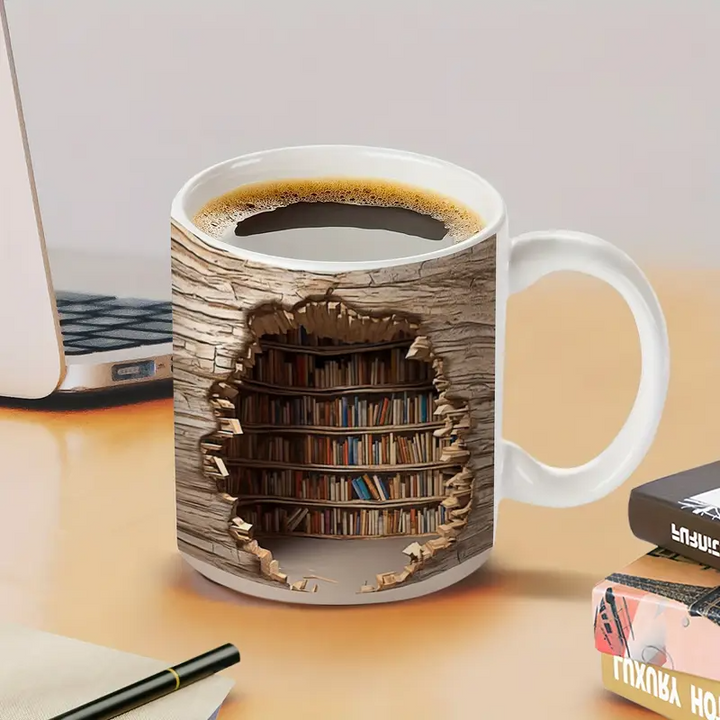 Verzaubernde Wärmeaktivierte Bibliotheks-Tasse
