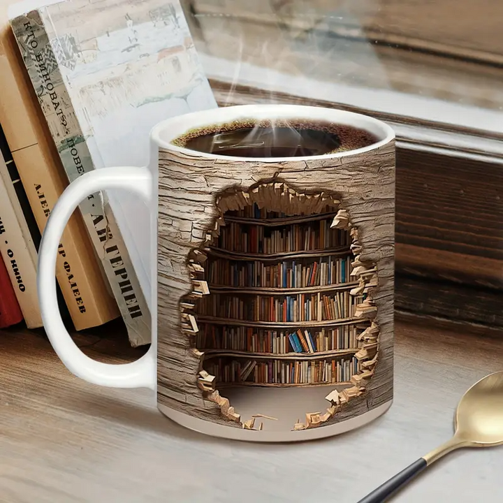 Verzaubernde Wärmeaktivierte Bibliotheks-Tasse