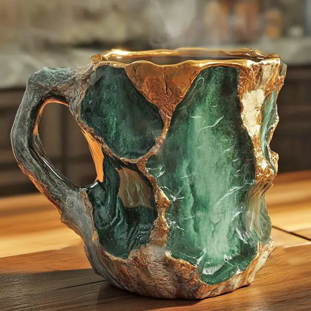 Krystal-infundierte Mineral-Kaffeetasse