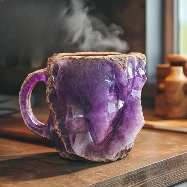 Krystal-infundierte Mineral-Kaffeetasse