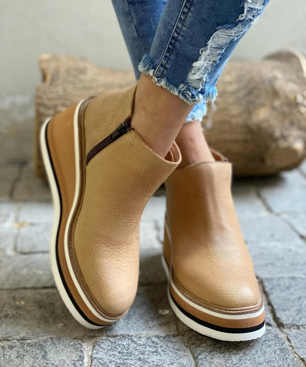 Riva | Chelsea-Boots mit Plateausohle zum Hineinschlüpfen für Damen