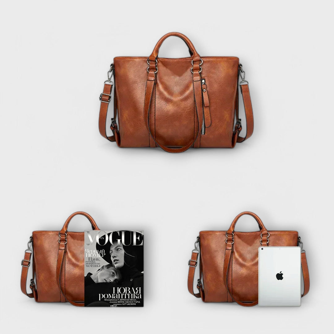 Magnolia | Grosser Leder-Shopper für Damen