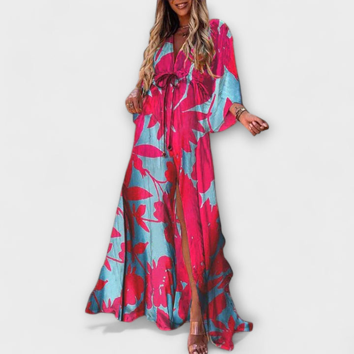 Isla - Stilvolles Buntes Kleid