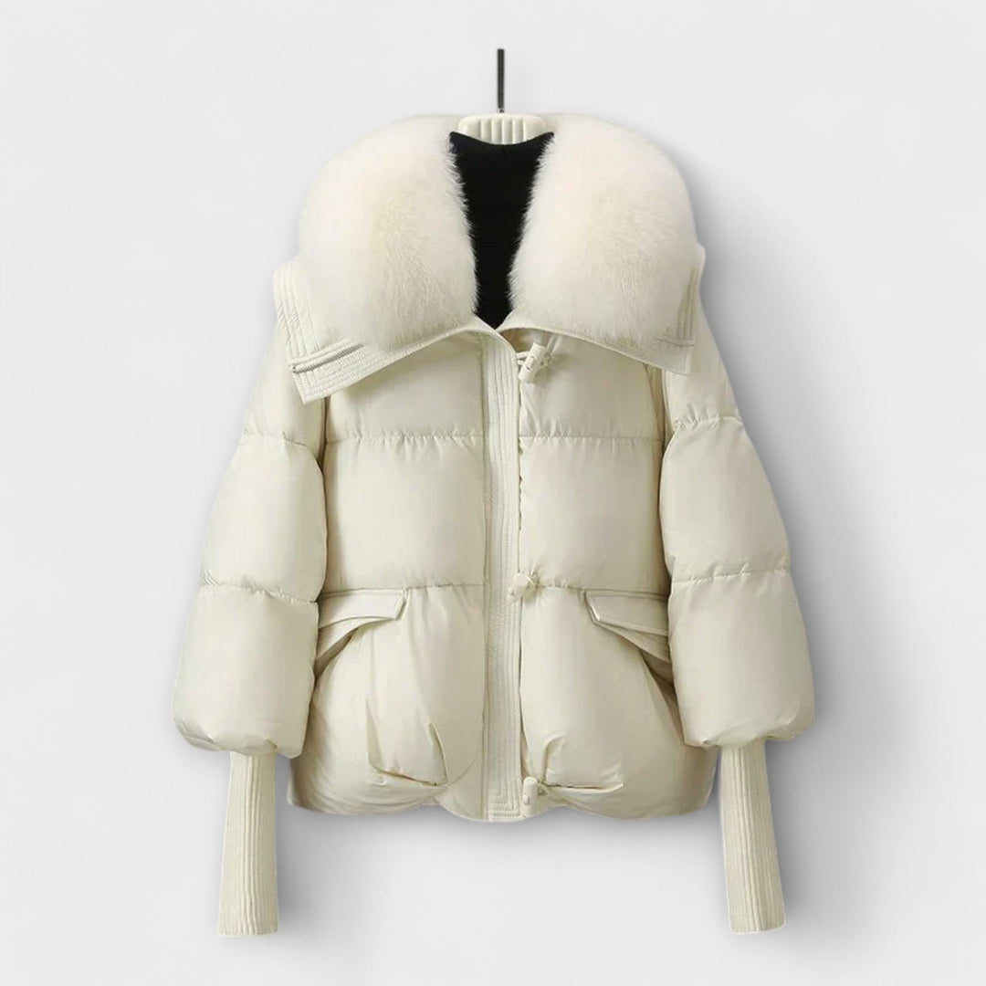 Lucyna - Elegante Jacke mit Pels