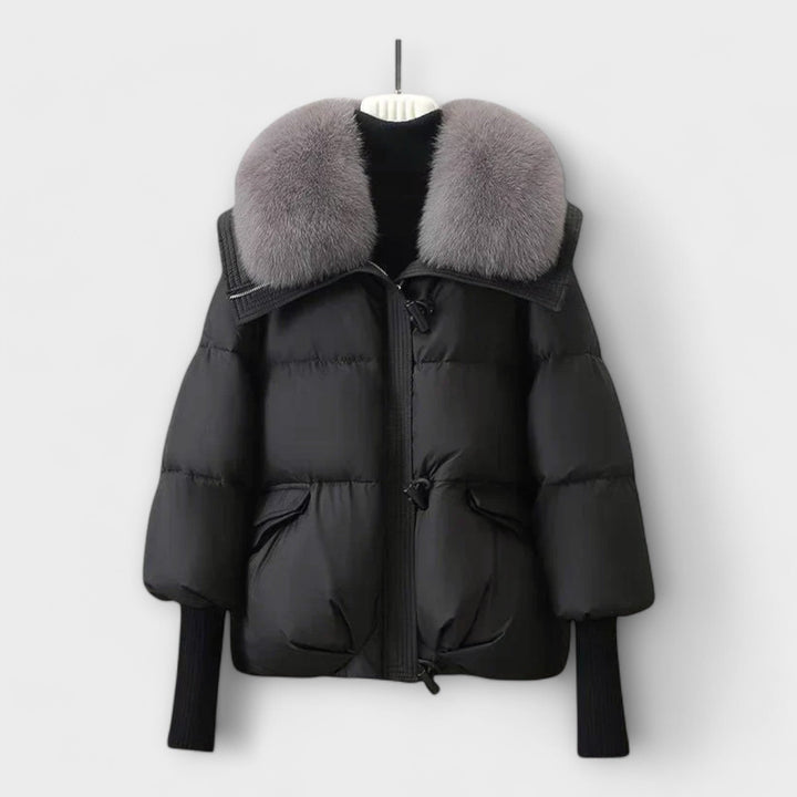 Lucyna - Elegante Jacke mit Pels