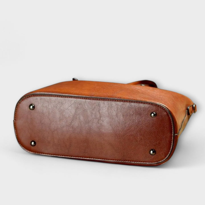 Tove | Vintage-Schultertasche aus Leder für Damen