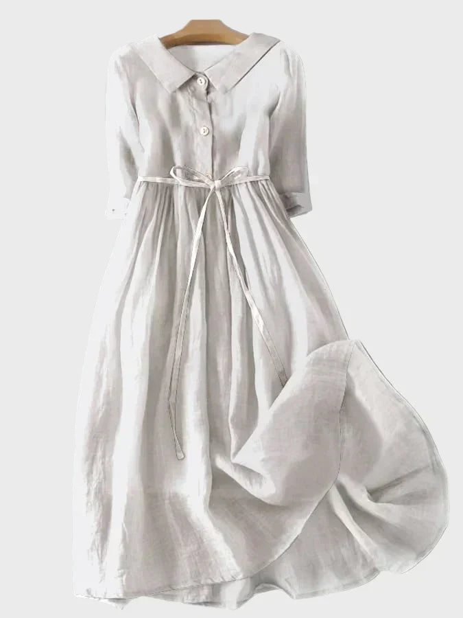 Kleid mit Eleganter Kragen