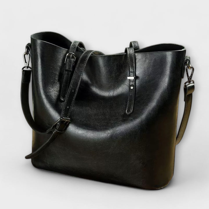 Tove | Vintage-Schultertasche aus Leder für Damen