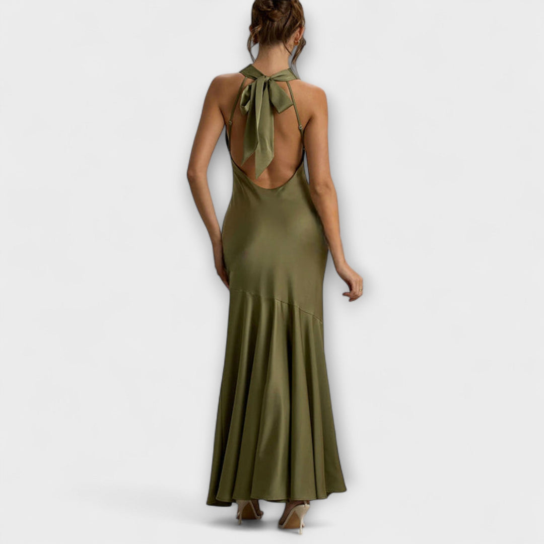 Lennon - Elegantes Maxikleid aus Satin