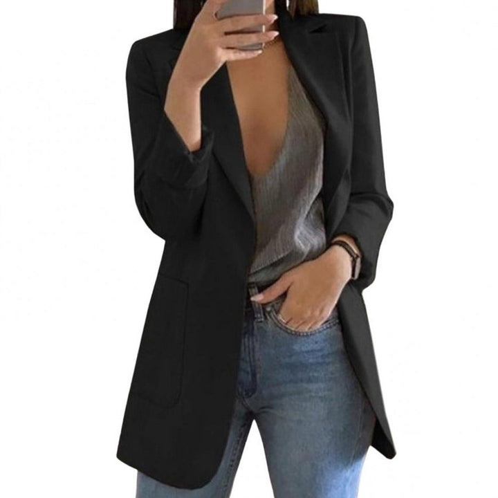 Fiorella | Oversized-Blazer mit Paspeltaschen für Damen