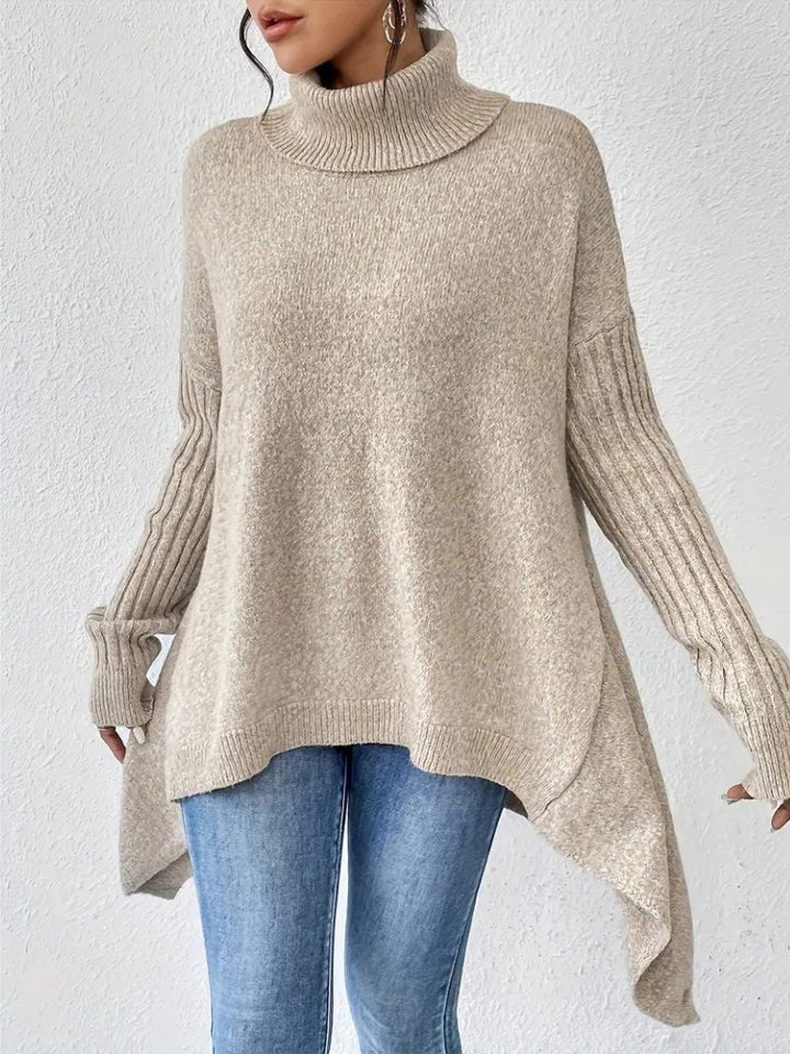 Ilona | Oversized-Rollkragenpullover für Damen