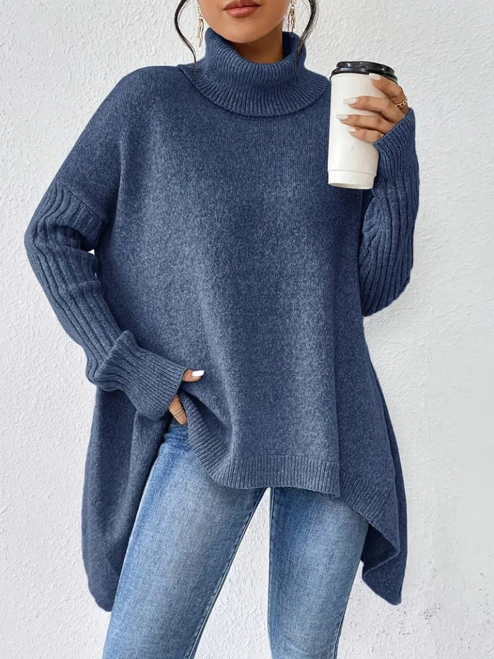 Ilona | Oversized-Rollkragenpullover für Damen