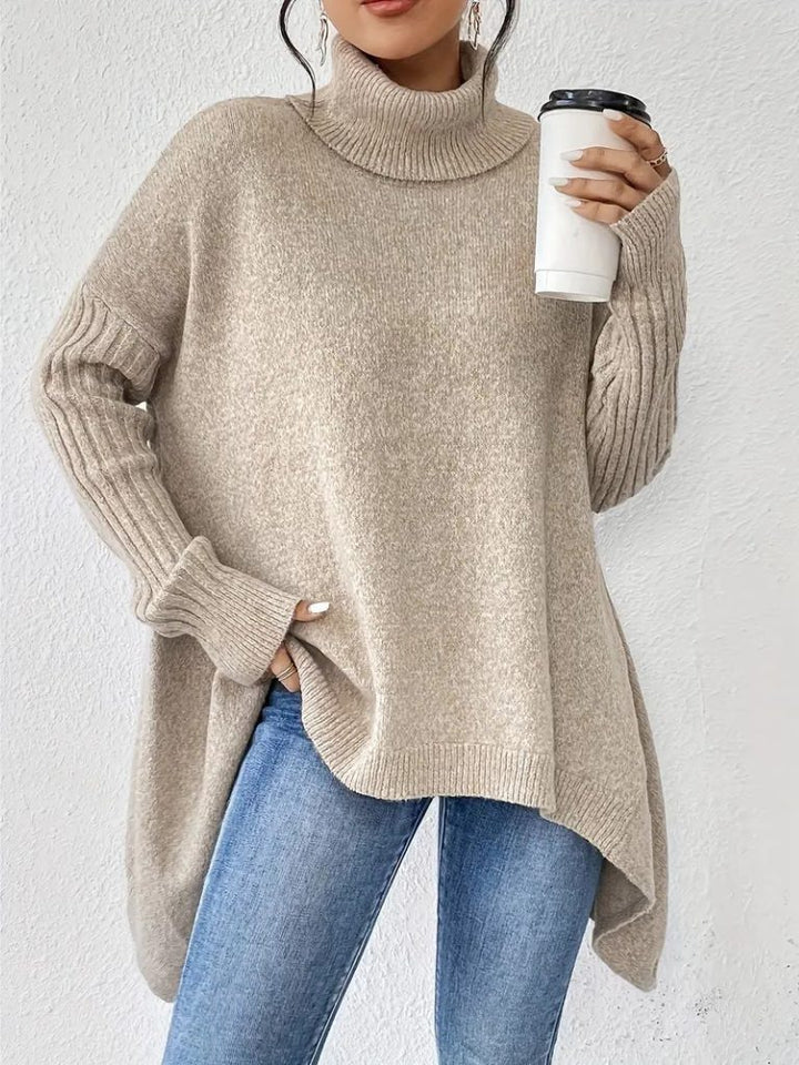 Ilona | Oversized-Rollkragenpullover für Damen