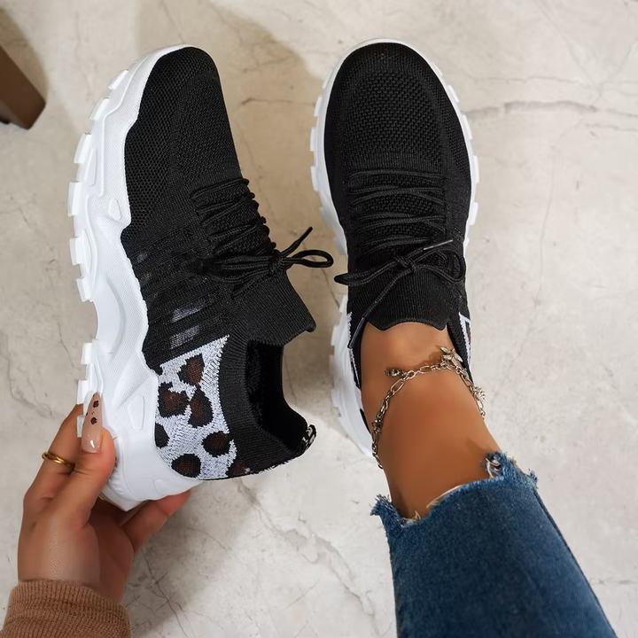 Hermance | Chunky-Sneakers aus Mesh mit Schnürung für Damen