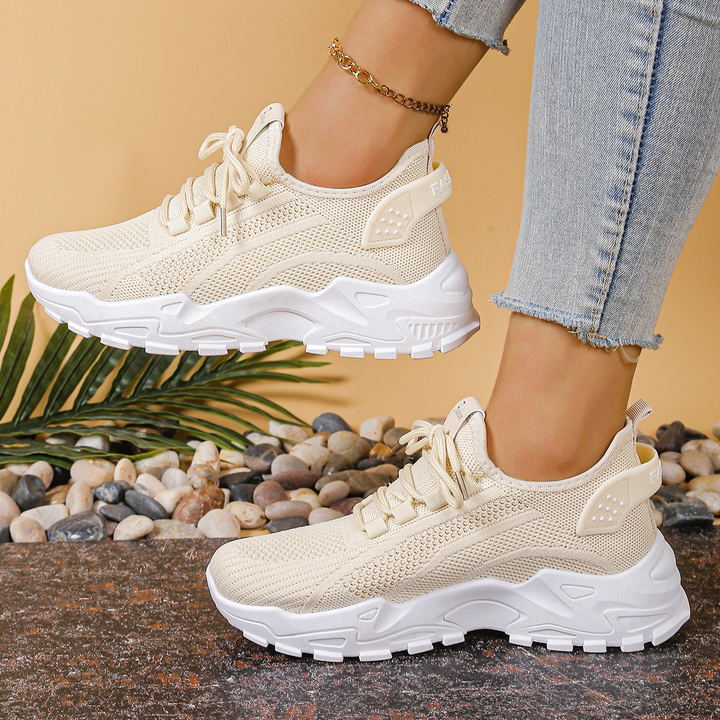 Hermance | Chunky-Sneakers aus Mesh mit Schnürung für Damen