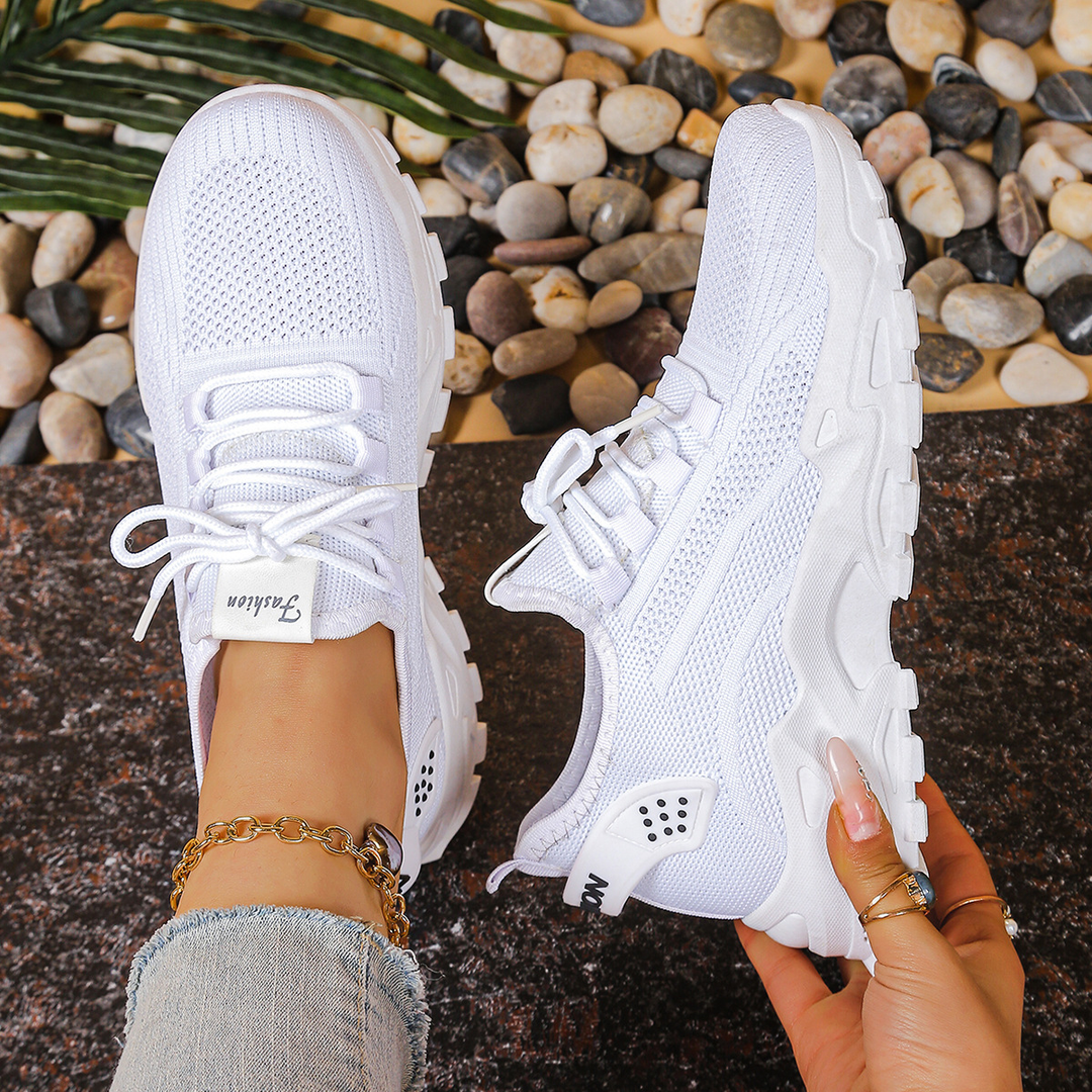 Hermance | Chunky-Sneakers aus Mesh mit Schnürung für Damen
