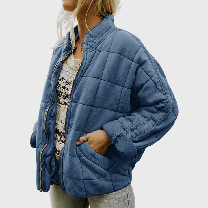 Nina | Oversized-Bomberjacke im Steppdesign für Damen