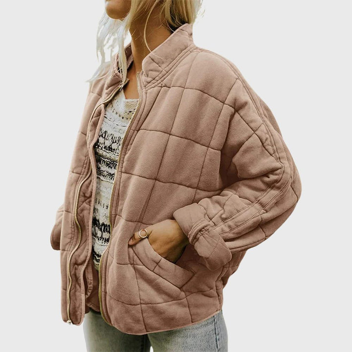 Nina | Oversized-Bomberjacke im Steppdesign für Damen