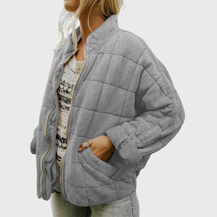 Nina | Oversized-Bomberjacke im Steppdesign für Damen