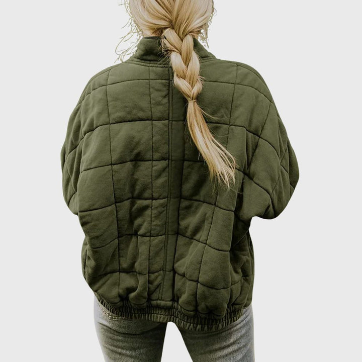 Nina | Oversized-Bomberjacke im Steppdesign für Damen