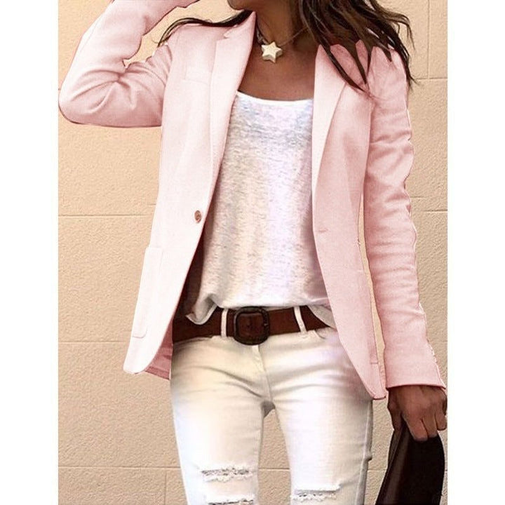 Theophania | Blazer mit Reverskragen und Einknopfverschluss für Damen