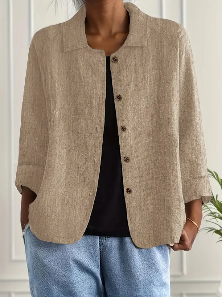 Zara | Oversized-Blazer mit Knopfleiste und breitem Kragen für Damen