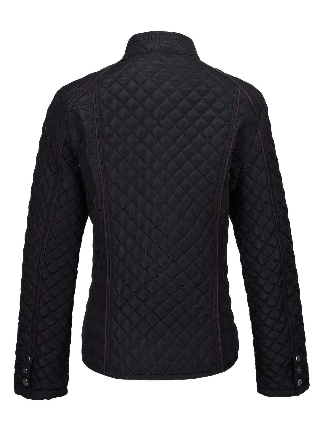 Zola | Steppjacke mit Stehkragen und Kontrastpaspeln für Damen
